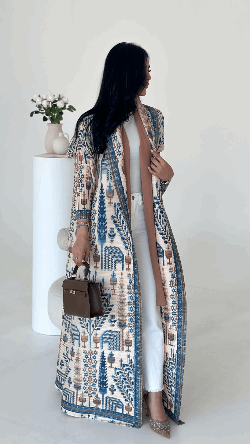 Sultan Pleated Abaya