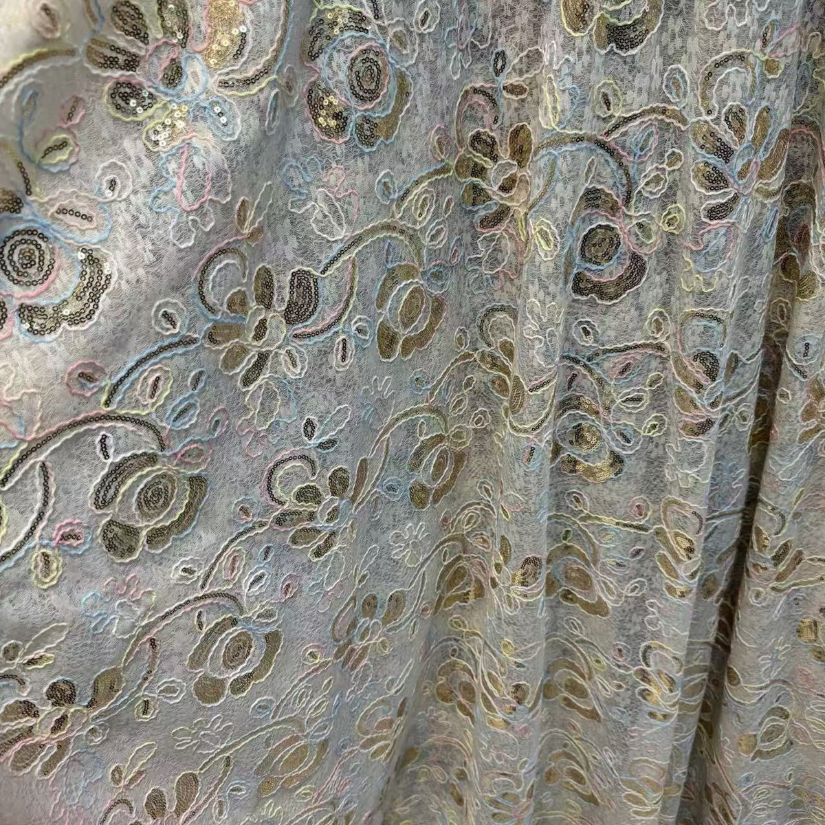 Sequin Luxe Kaftan Abaya Dress