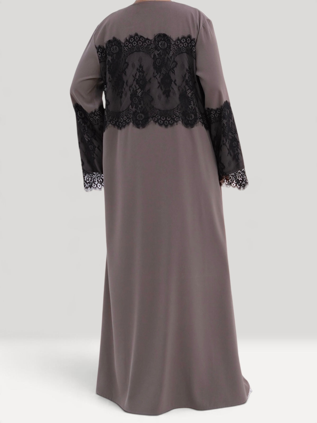 NOOR Winter Abaya Set