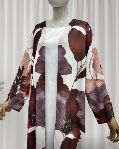 The Petal Essence Abaya (IA181)