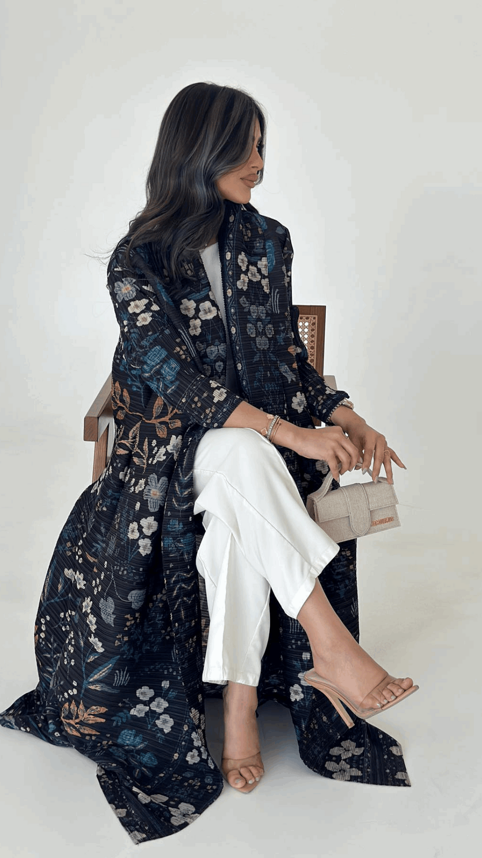 Twilight Pleated Abaya