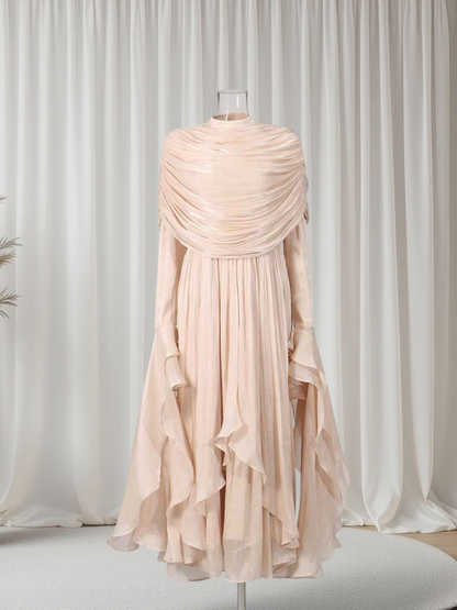 The Monochrome Pleated Dress (DI159)