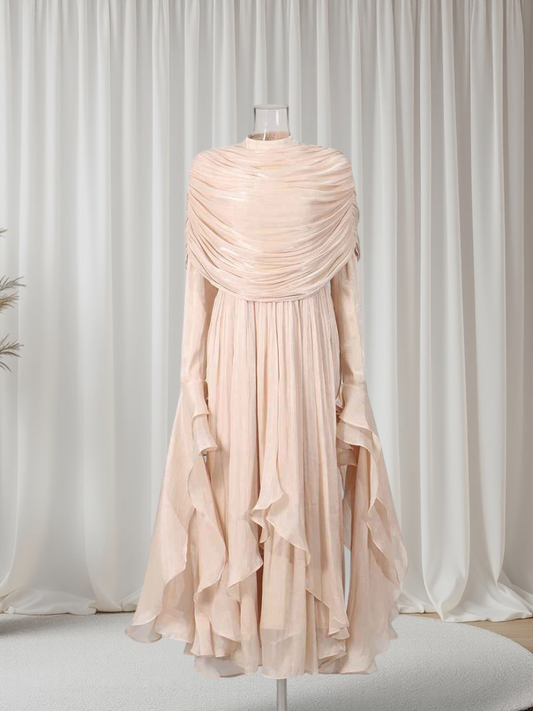 The Monochrome Pleated Dress (DI159)