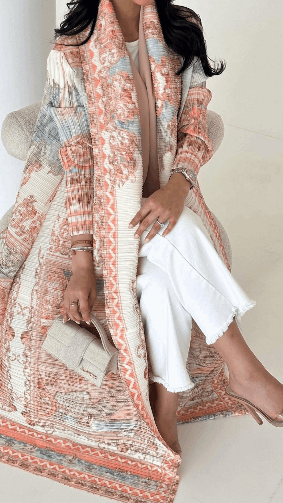Zahira Pleated Abaya