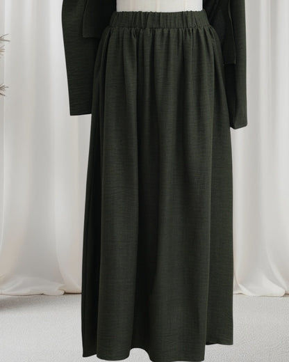 Luxe Draped Knit Co-Ord Set (IA186)