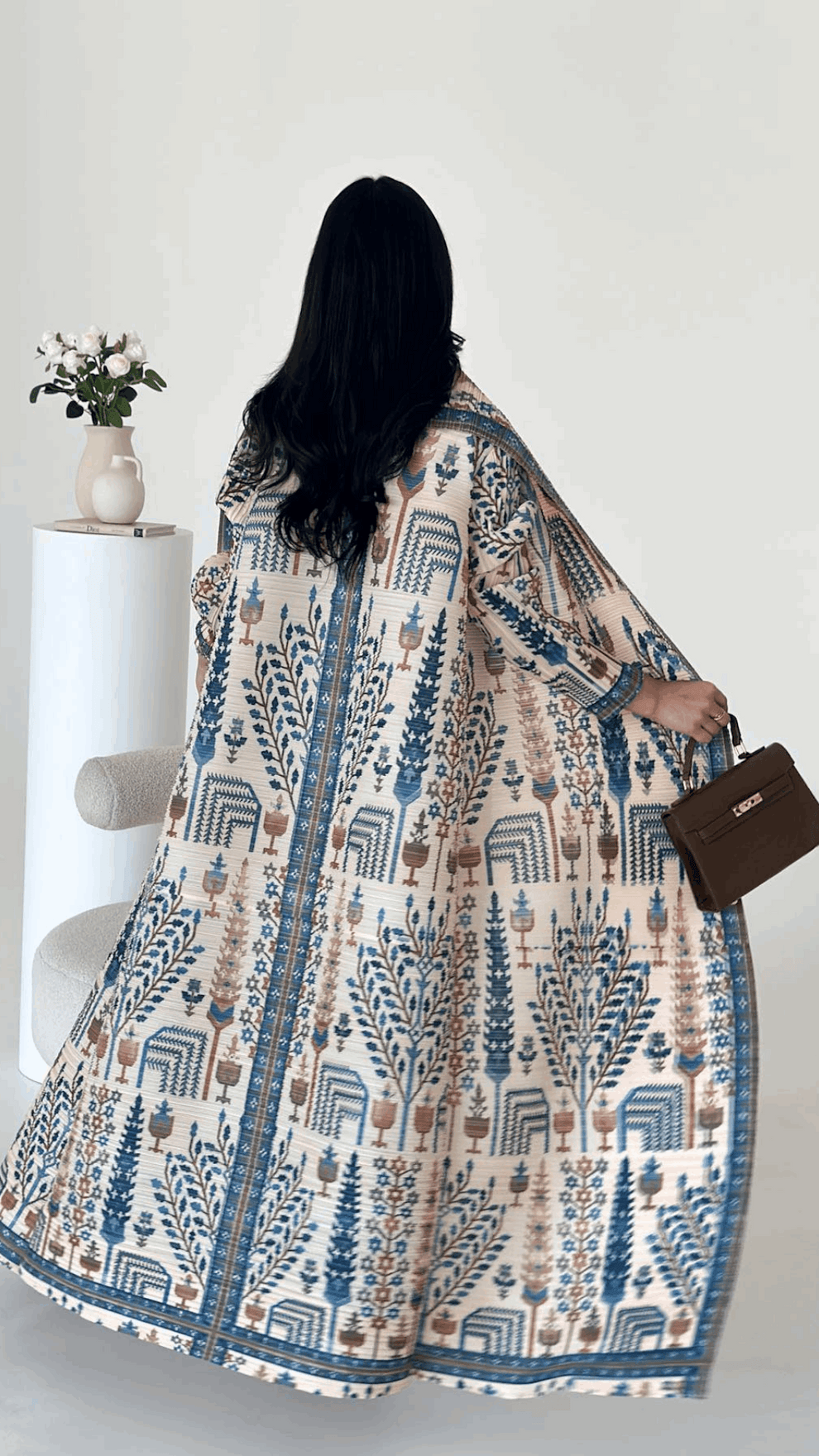 Sultan Pleated Abaya