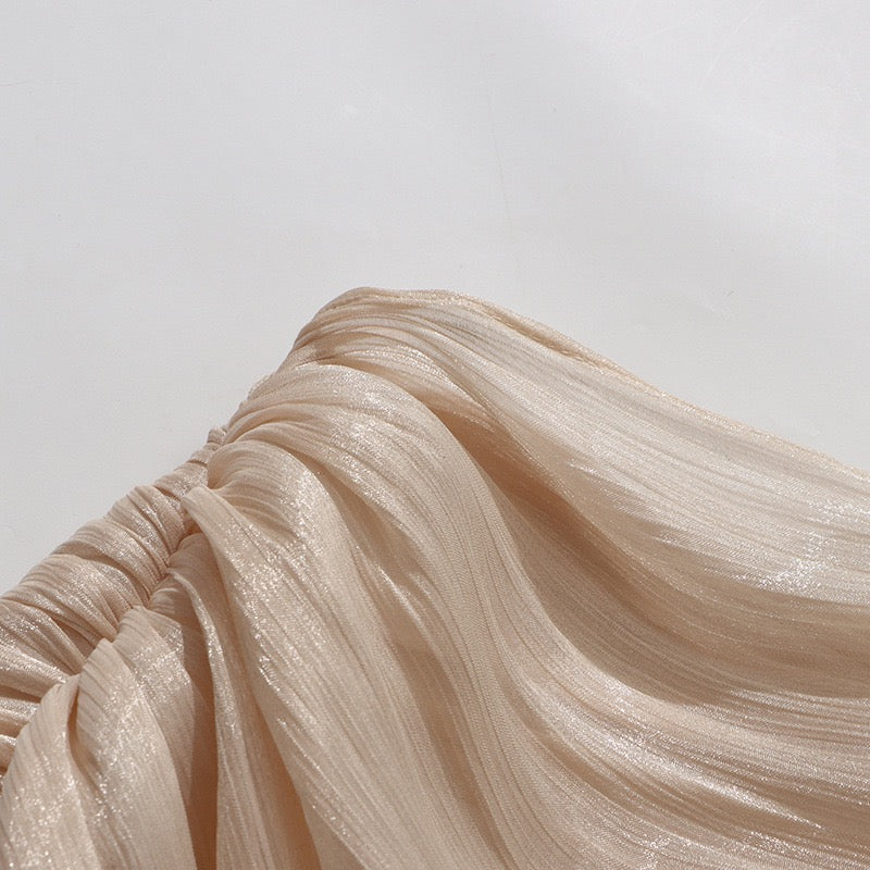 The Monochrome Pleated Dress (DI159)