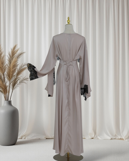 Sarah - Lace Cape Dress (ID157)