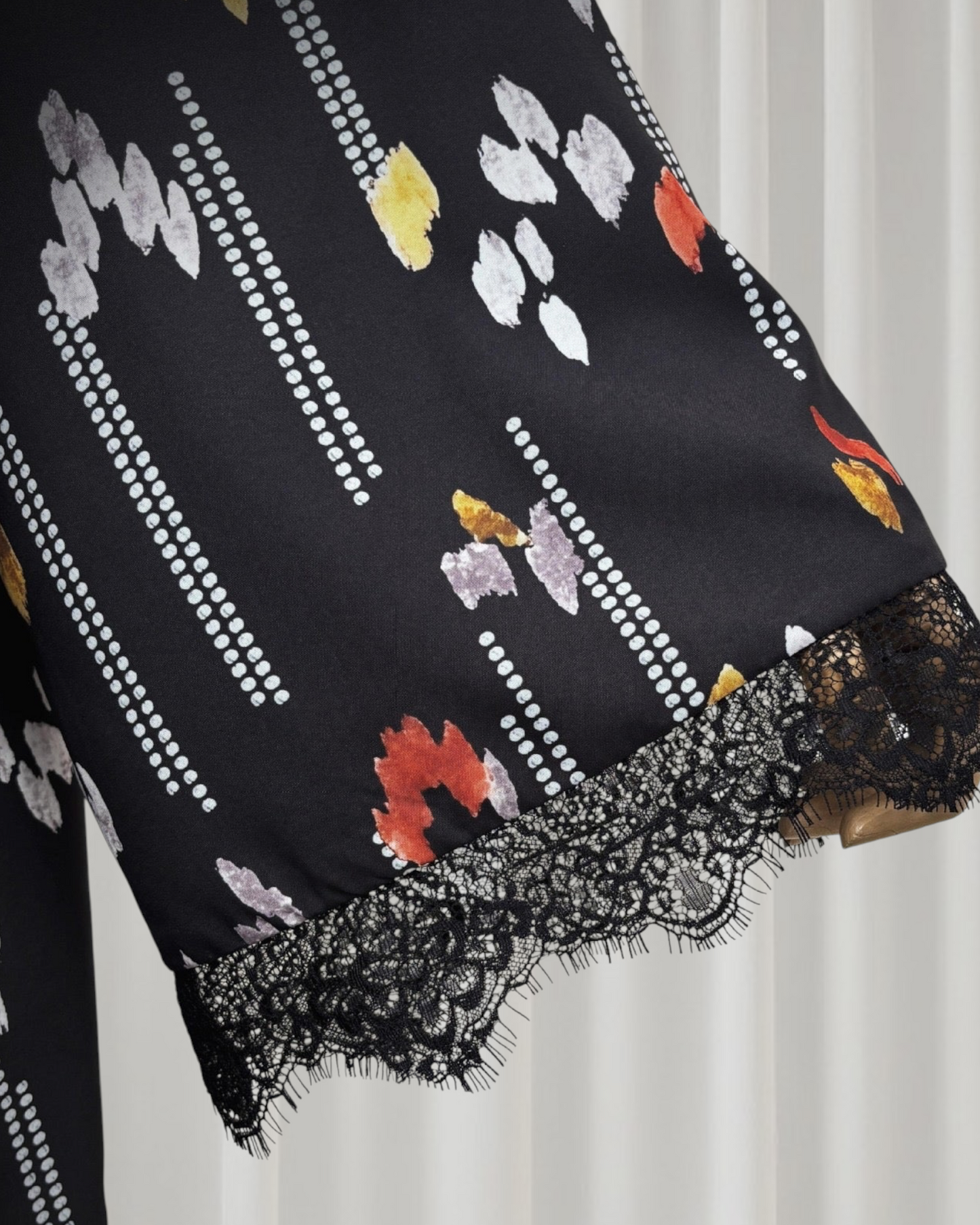 Inaya - Printed Abaya Set (IA179)