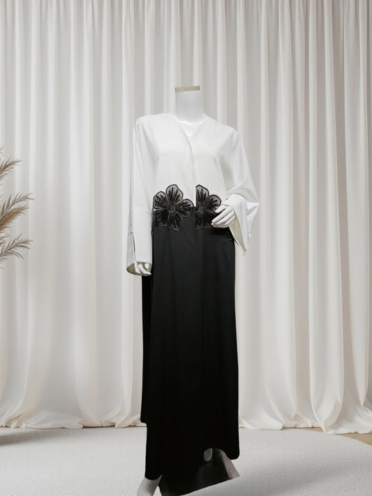 The Crystal Dusk Abaya
(EG116)