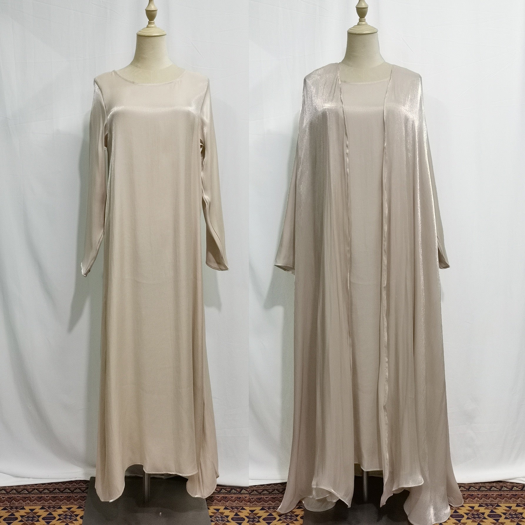 Butterfly 2 - piece Abaya (EG114) - Elara Global