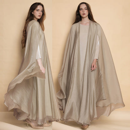 Butterfly 2 - piece Abaya (EG114) - Elara Global