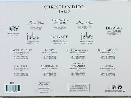Christian Dior - 16 Mini Perfume Gift set - Elara Global