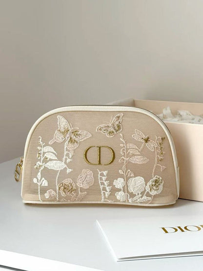 Dior beauty butterfly mesh pouch - Elara Global