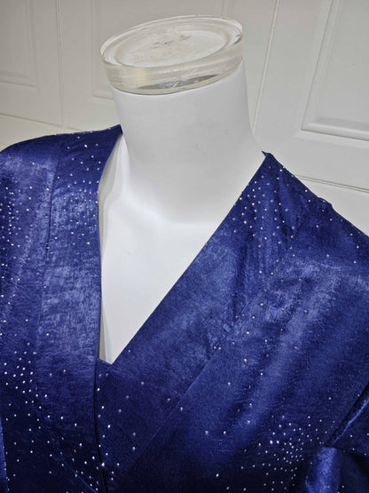 Eid Arabic Dubai Luxury Abaya (EG135) - Elara Global