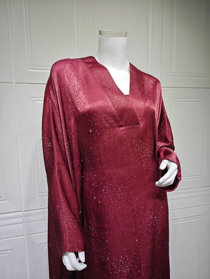 Eid Arabic Dubai Luxury Abaya (EG135) - Elara Global
