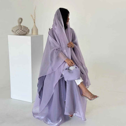 Elegant Evening Wear Abaya 2-piece set (EG108)