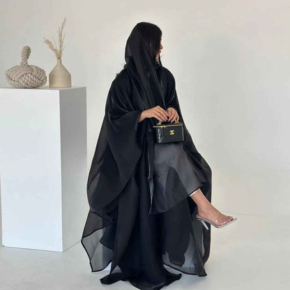 Elegant Evening Wear Abaya 2-piece set (EG108)