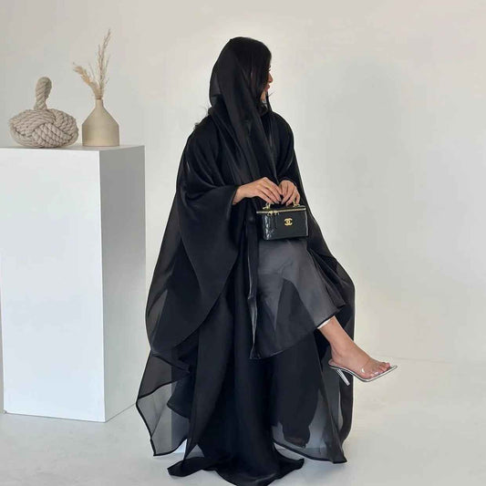 Elegant Evening Wear Abaya 2-piece set (EG108)