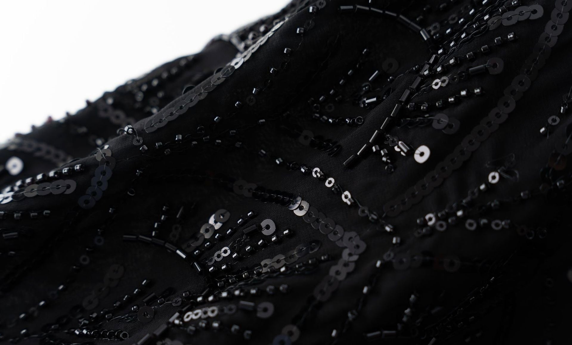 Handmade Beaded Luxury Abaya With Hijab (EG111) - Elara Global