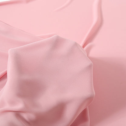 high quality solid color messy chiffon hijab - Elara Global