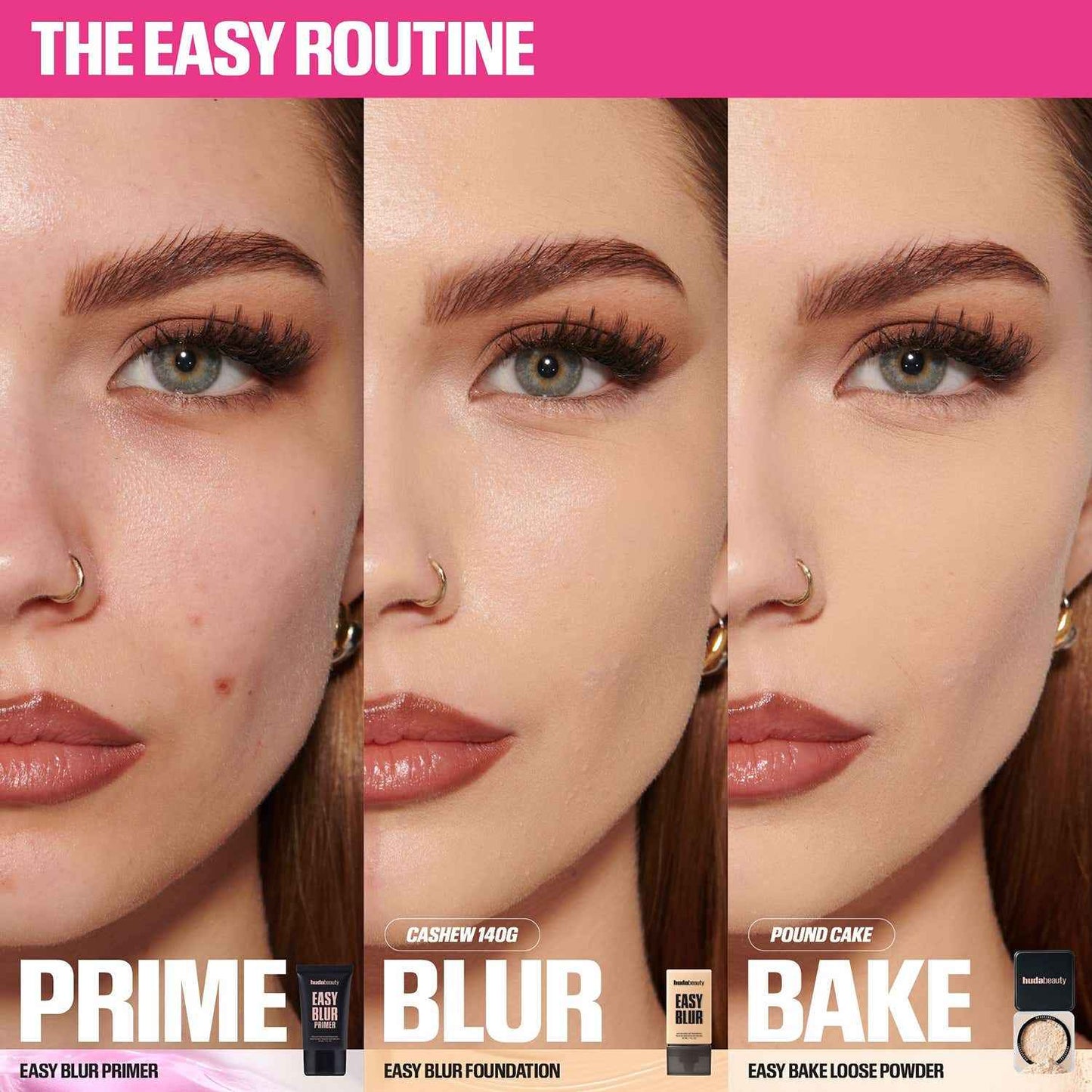 Huda Beauty Easy Bake Loose Baking Setting Powder - Elara Global