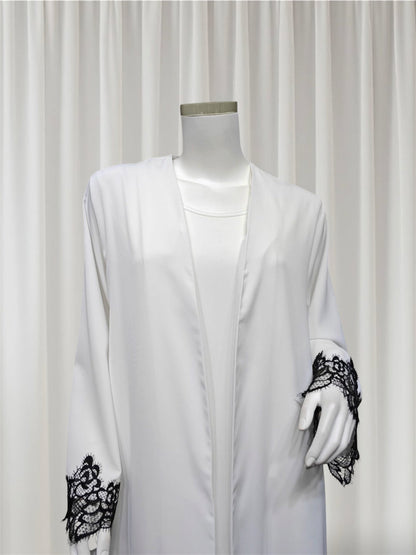Janah - Lace Abaya Set (IA165) - Ikah