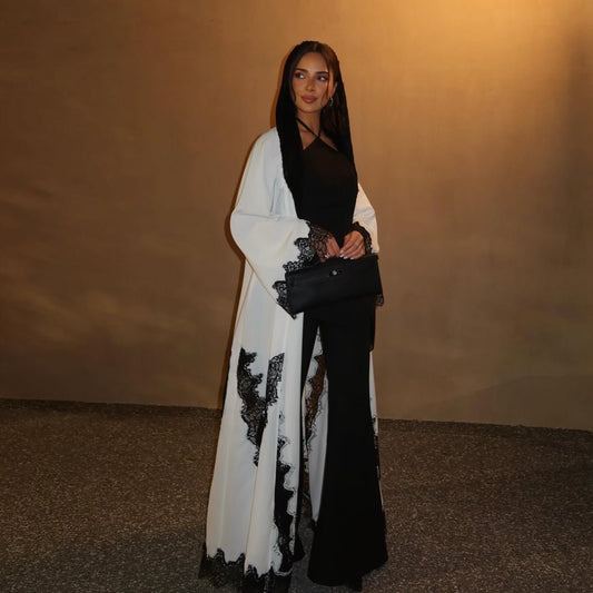 Janah - Lace Abaya Set (IA165) - Ikah