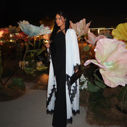 Janah - Lace Abaya Set (IA165) - Ikah