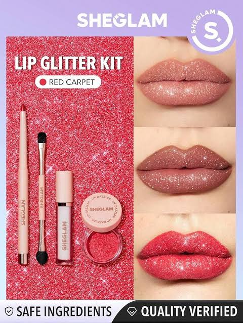 SHEGLAM Lip Dazzler Glitter Kit - Elara Global