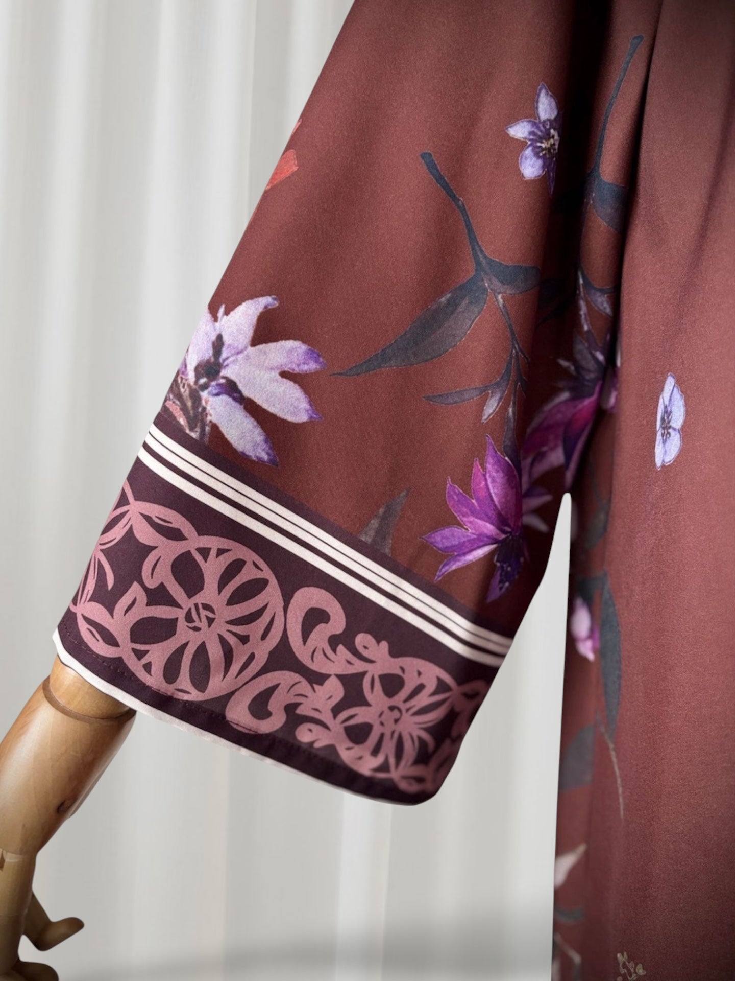 The Bloom Luxe Abaya Set (IS129) - Ikah