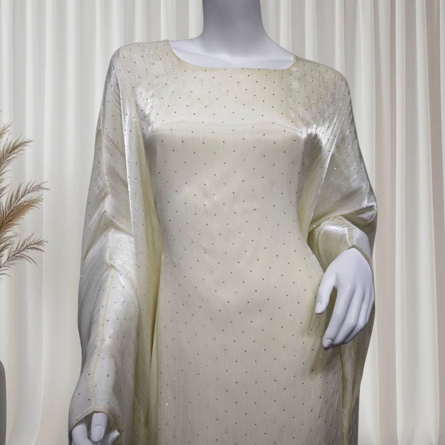 The Celestial Mist Butterfly Abaya (EG121) - Ikah