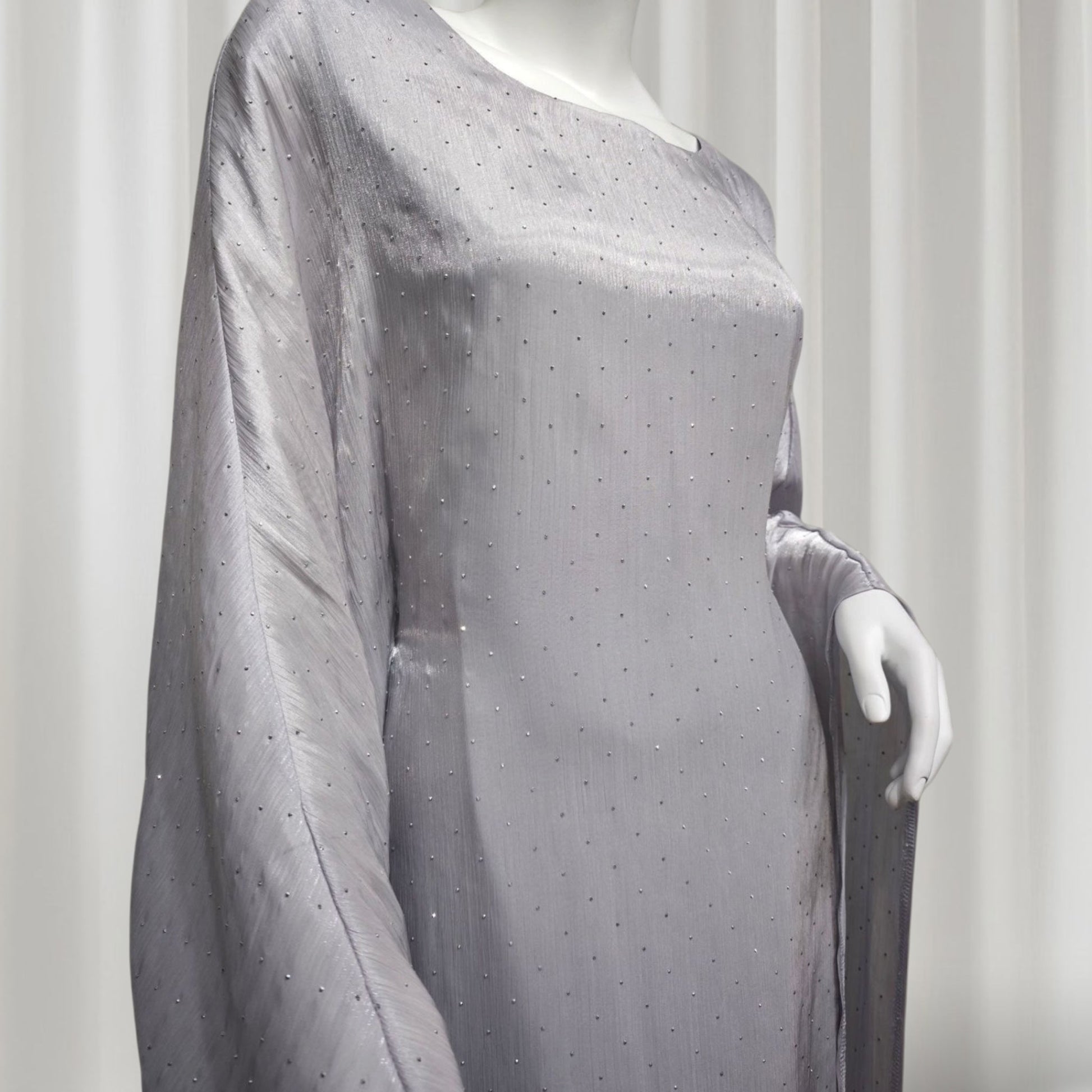The Celestial Mist Butterfly Abaya (EG121) - Ikah