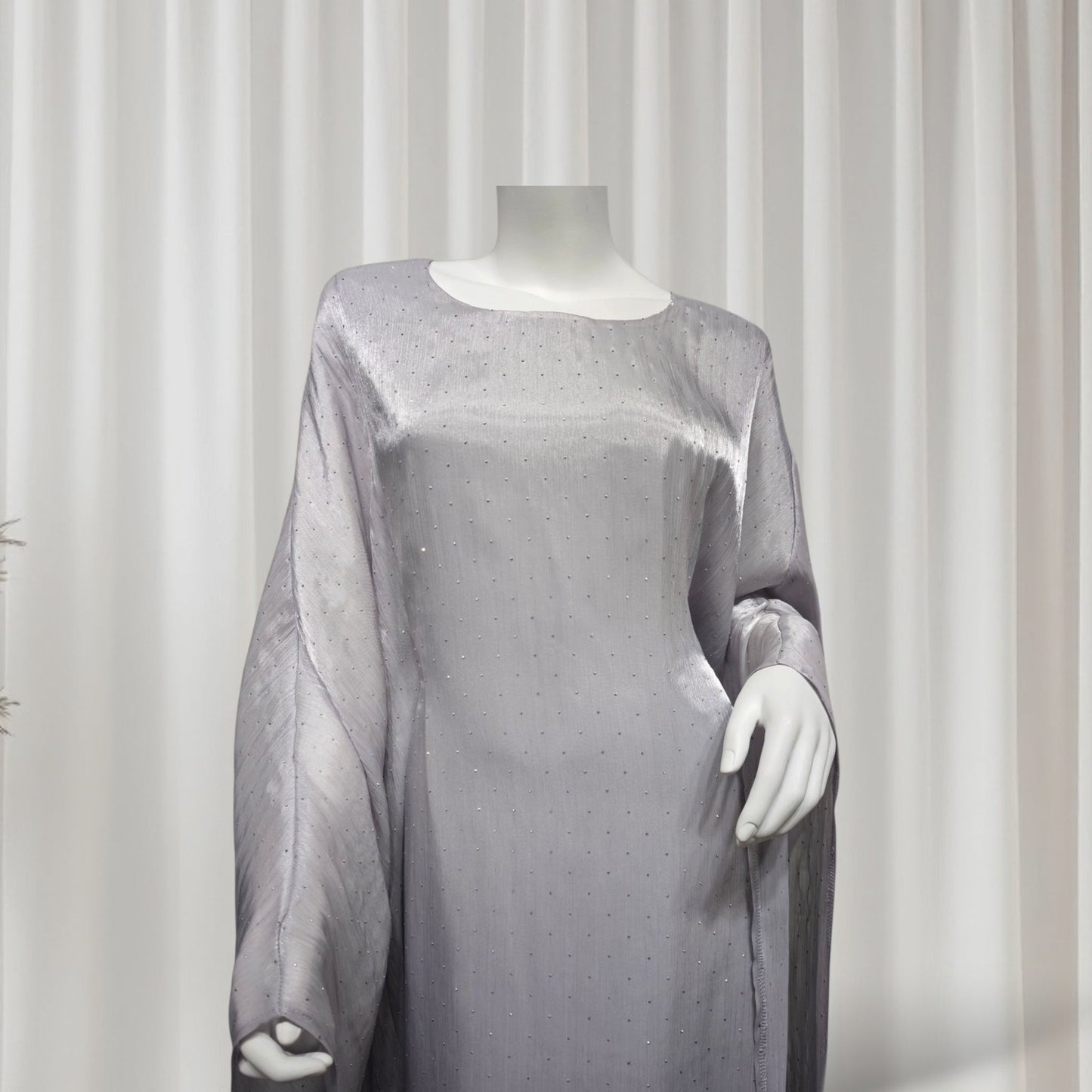 The Celestial Mist Butterfly Abaya (EG121) - Ikah