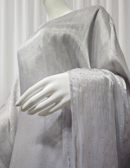 The Celestial Mist Butterfly Abaya (EG121) - Ikah