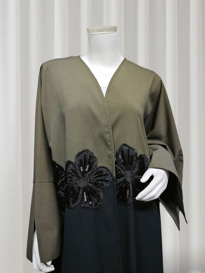 The Crystal Dusk Abaya (EG116) - Ikah
