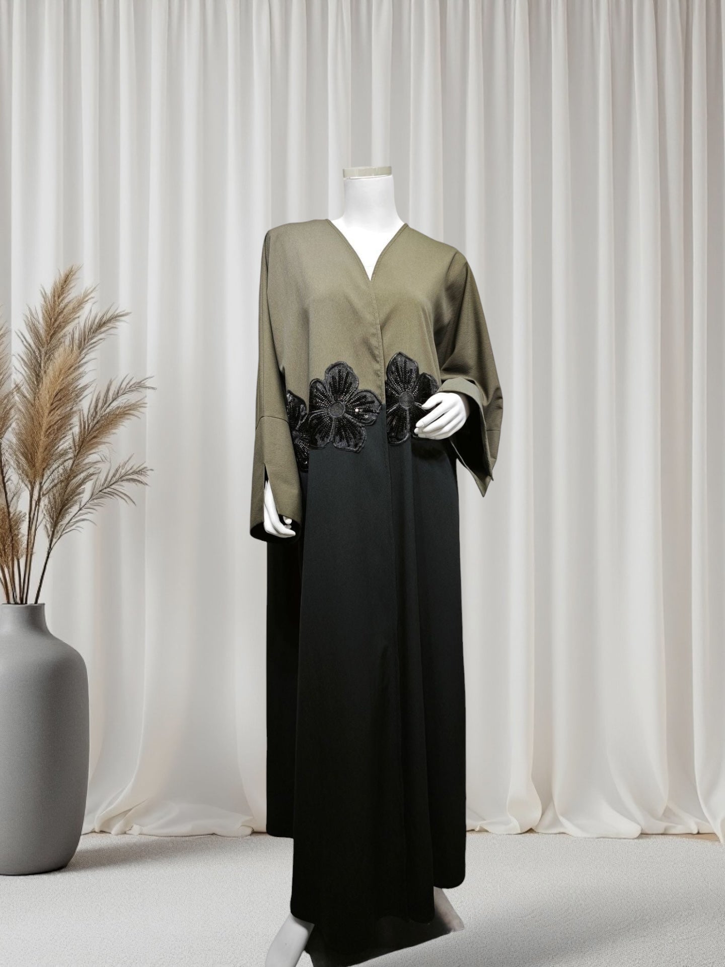 The Crystal Dusk Abaya (EG116) - Ikah