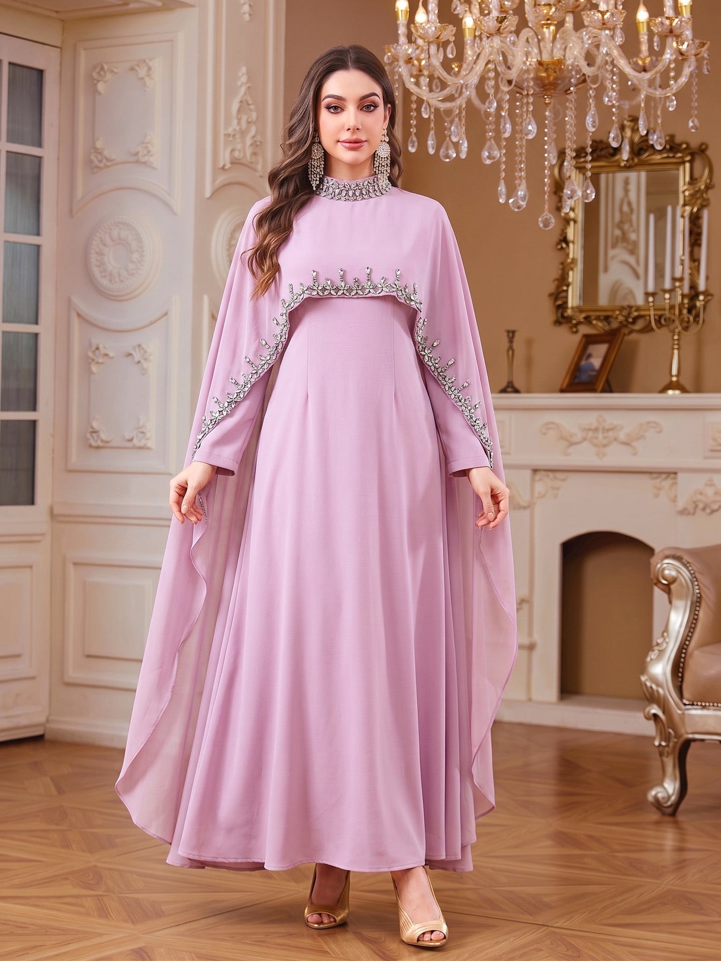 The Crystal Sovereign Cape (EG112) - Ikah