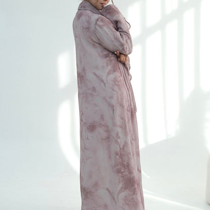 The Étoile Print Abaya Set (EG127) - Ikah