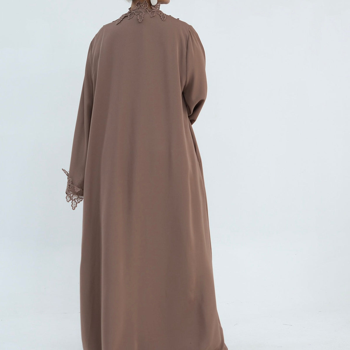The Fleur Lace Abaya Couture (EG140) - Ikah