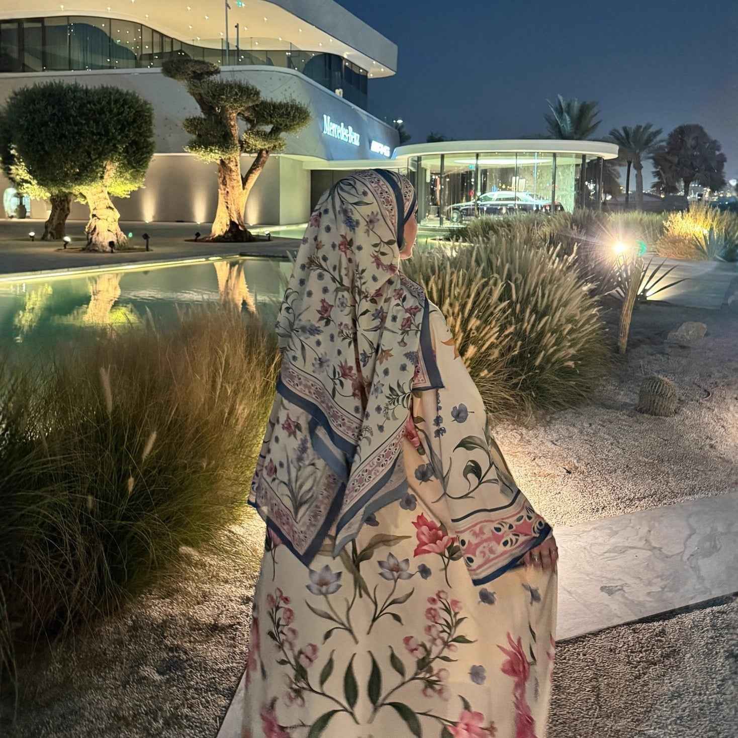The Midnight Abaya Couture (EG139) - Elara Global