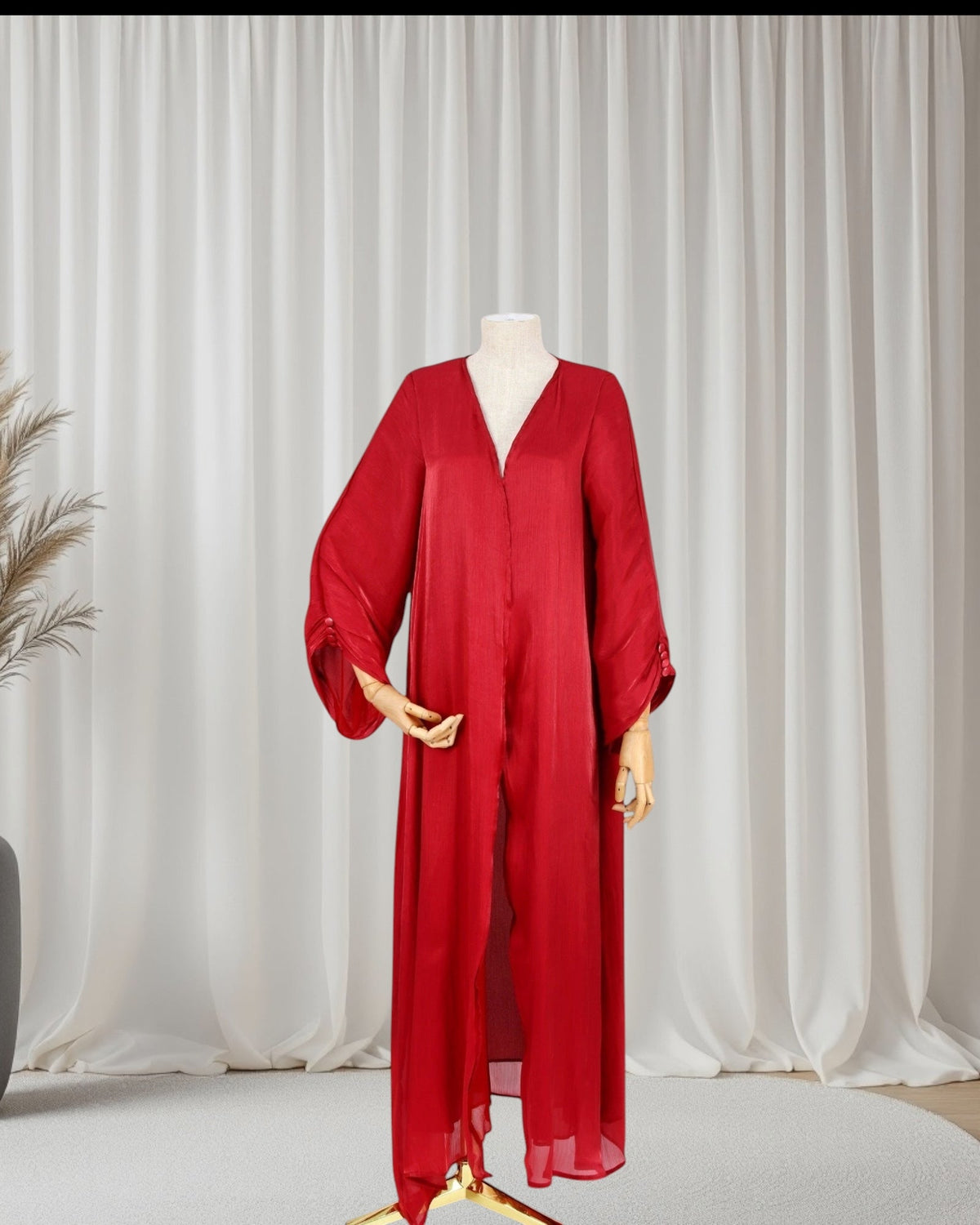 The Serene Organza Abaya Set (EG141) - Ikah