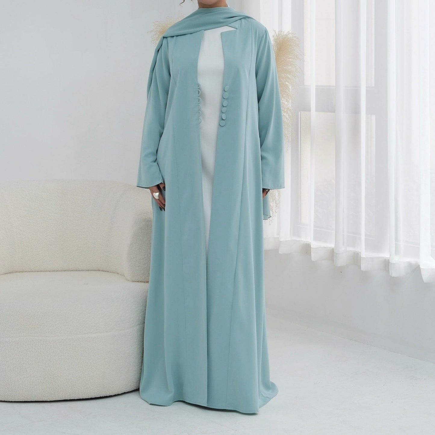 The Turkish Coat Abaya (EG117) - Ikah