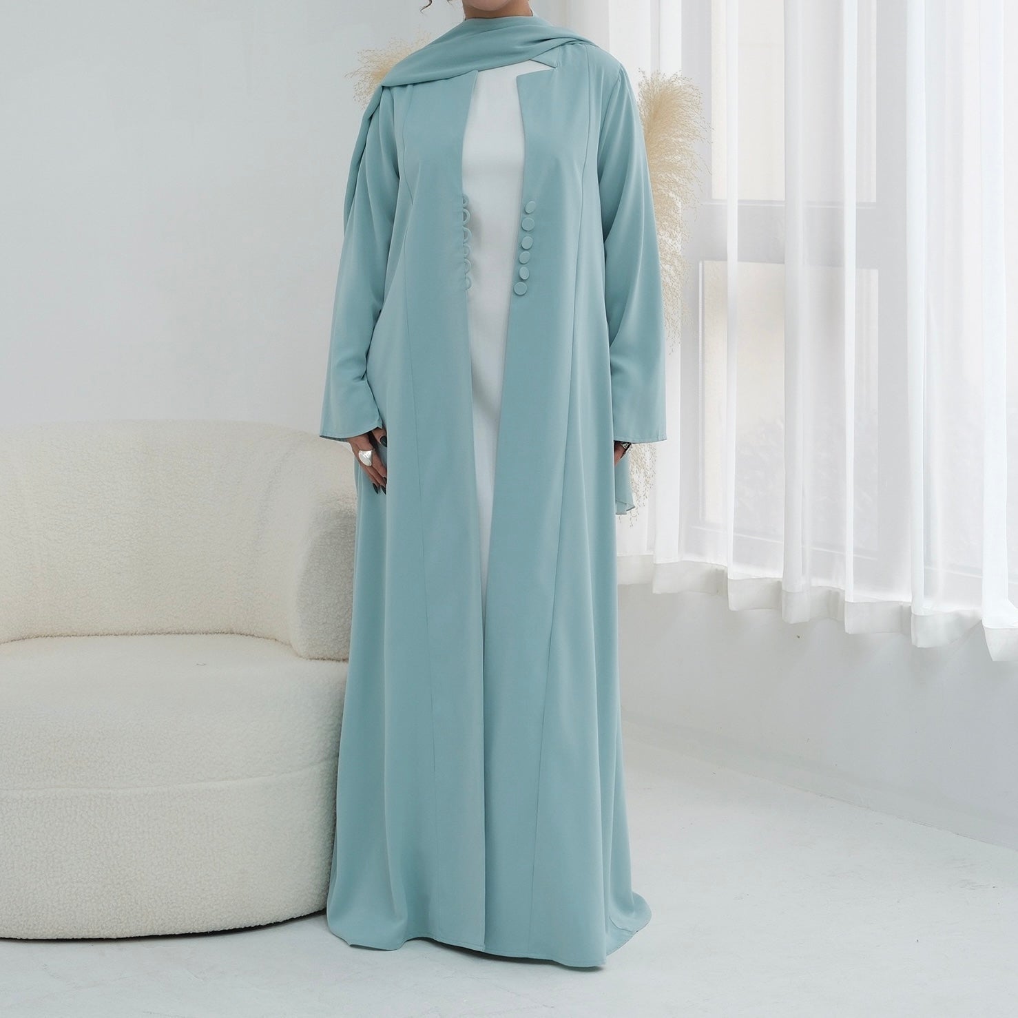 The Turkish Coat Abaya (EG117) - Ikah