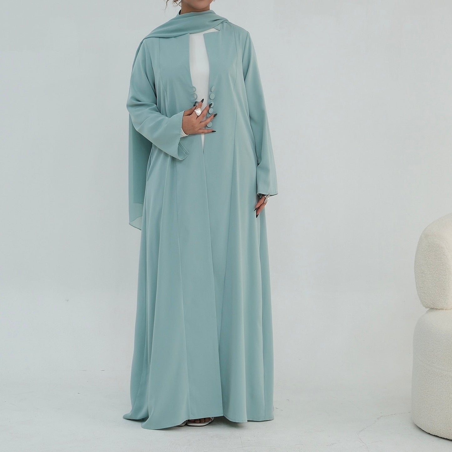 The Turkish Coat Abaya (EG117) - Ikah