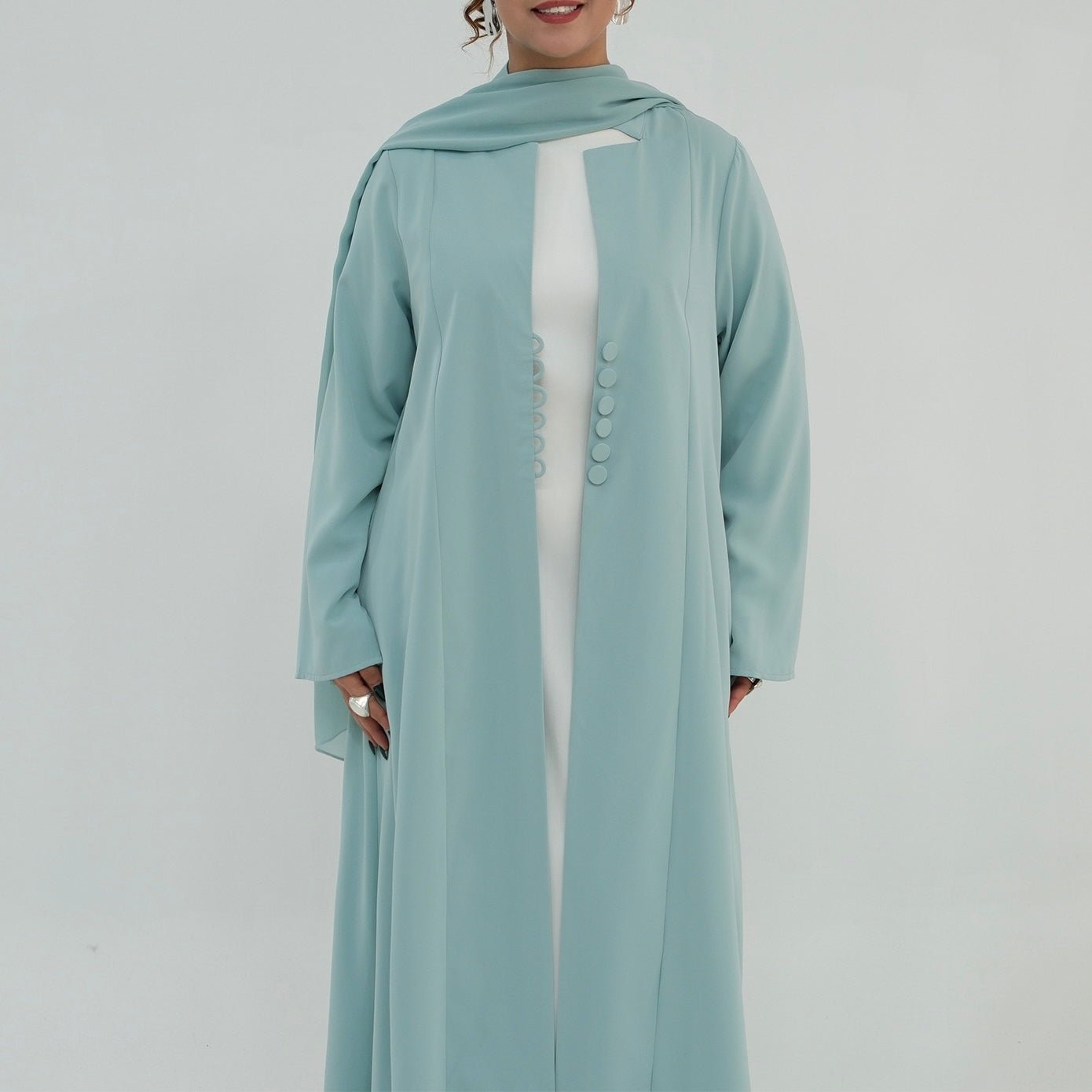 The Turkish Coat Abaya (EG117) - Ikah