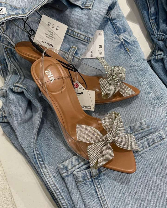 Zara Nude Toed Heel - Elara Global